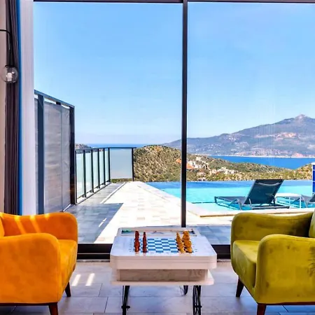 Villa Ulugoel 2 Bedroom Seaview With Private Pool Kalkan