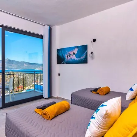 Ulugoel 2 Bedroom Seaview With Private Pool * Kalkan
