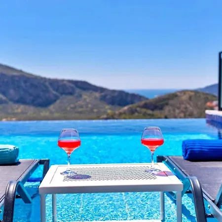 Ulugoel 2 Bedroom Seaview With Private Pool Villa Kalkan