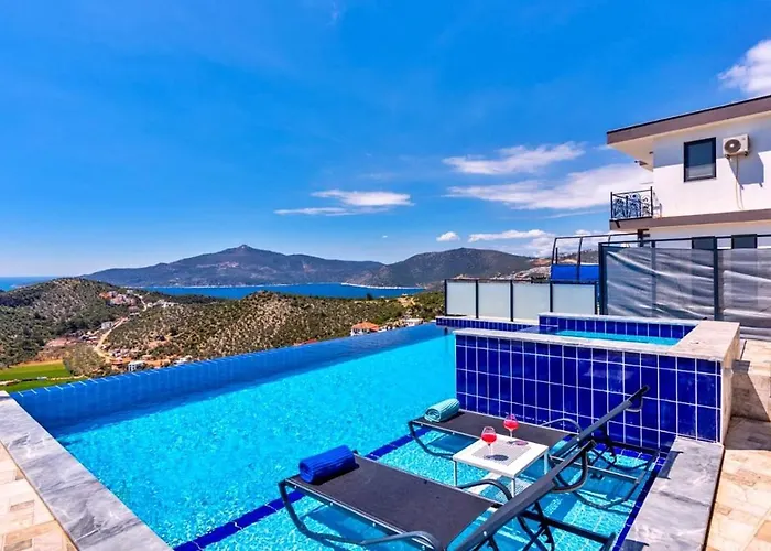 别墅 Ulugoel 2 Bedroom Seaview With Private Pool 卡尔坎