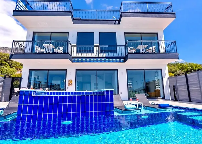 别墅 Ulugoel 2 Bedroom Seaview With Private Pool 卡尔坎