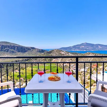 Ulugoel 2 Bedroom Seaview With Private Pool Villa Kalkan
