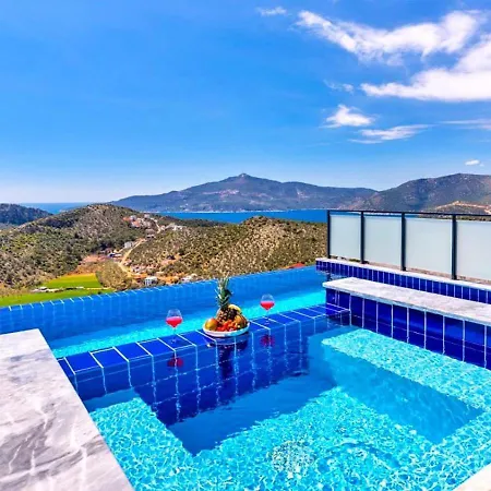 Ulugoel 2 Bedroom Seaview With Private Pool Villa Kalkan